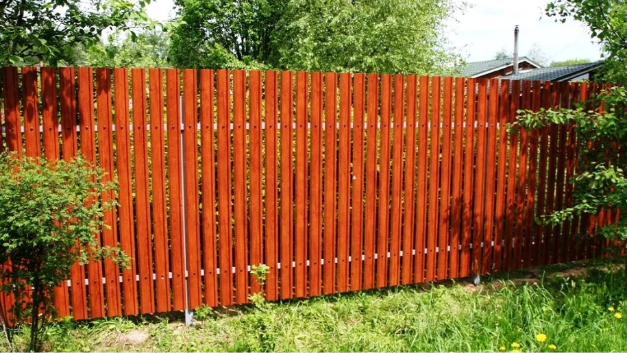 М-образный штакетник 2